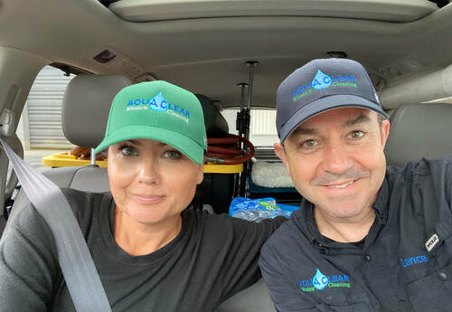 Lance & Chas Taylor - AquaClear Window Cleaning Owners 